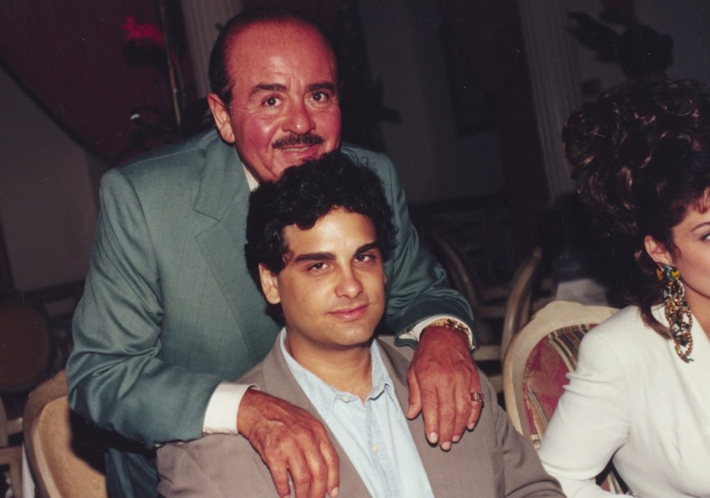 Adnan Khashoggi and son Omar Khashoggi