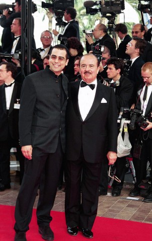 Adnan Khashoggi and son Hussein Khashoggi