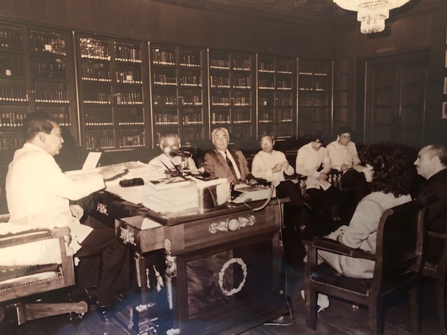 Adnan Khashoggi, Phillipines President Ferdinand Marcos, and Nabila Khashoggi