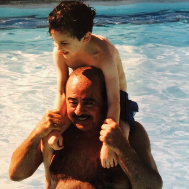 Adnan Khashoggi with Grandson Spartan Daggenhurst